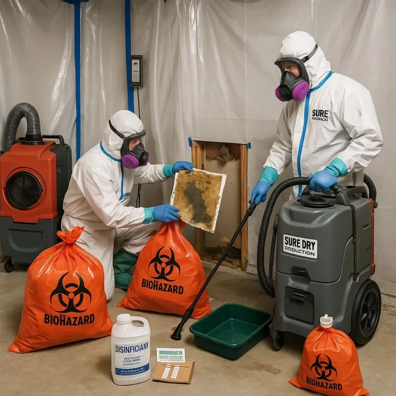 Contaminated Water Handling Protocols process in Union County, TN