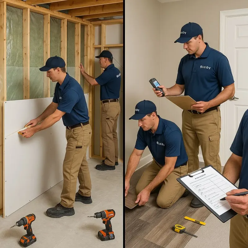 Repairs and Reconstruction process in Union County, TN