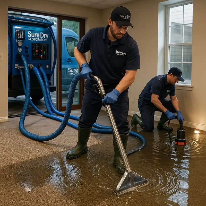 Water Extraction and Removal process in Union County, TN
